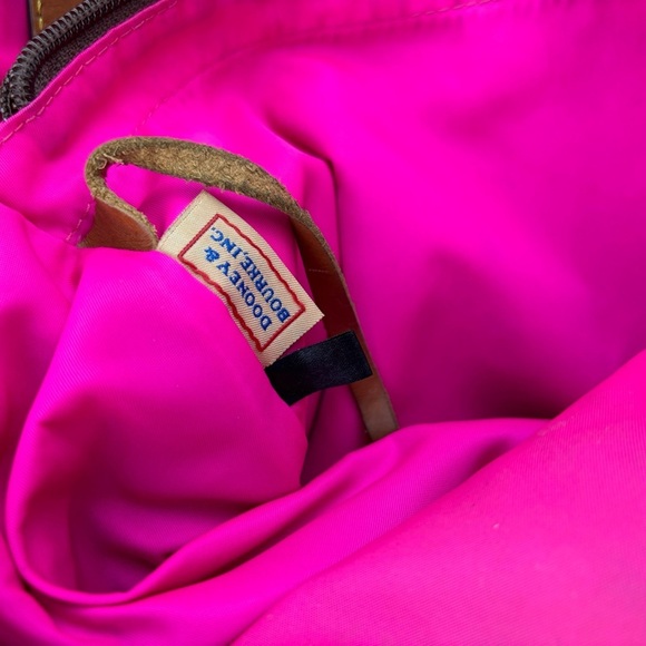 Dooney & Bourke Black Nylon Tote Bag - Picture 8 of 9